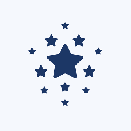 Star icon vector designのイラスト素材