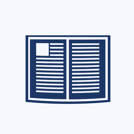 Book icon vector designのイラスト素材