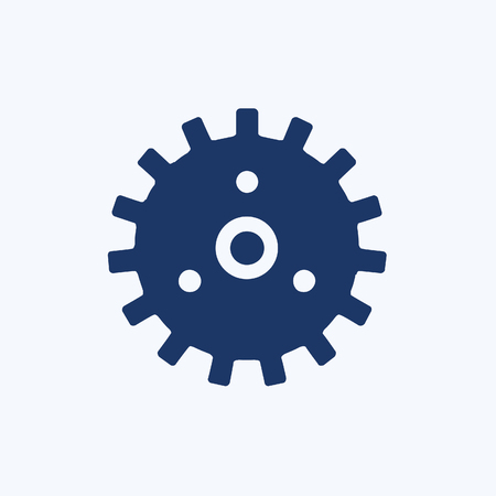 Gear or cog icon vector concept designのイラスト素材