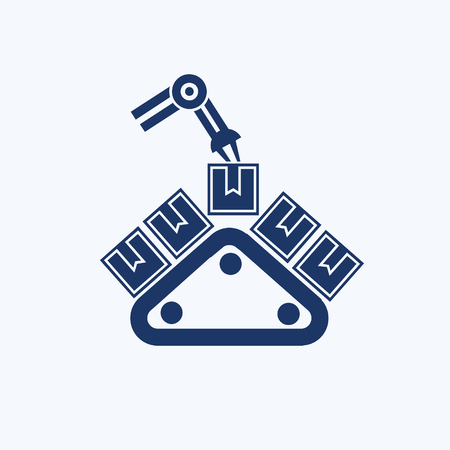 Box icon vector concept designのイラスト素材
