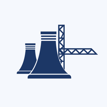 Industrial icon vector concept designのイラスト素材