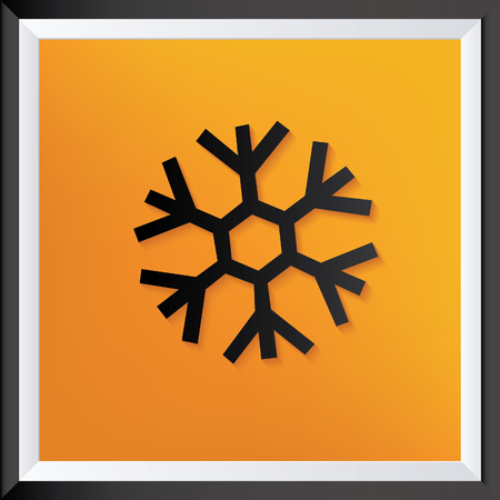 Snow icon vector concept designのイラスト素材