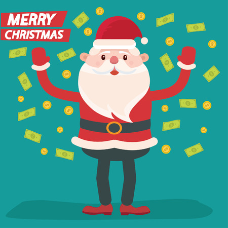 Santa clause vector concept designのイラスト素材