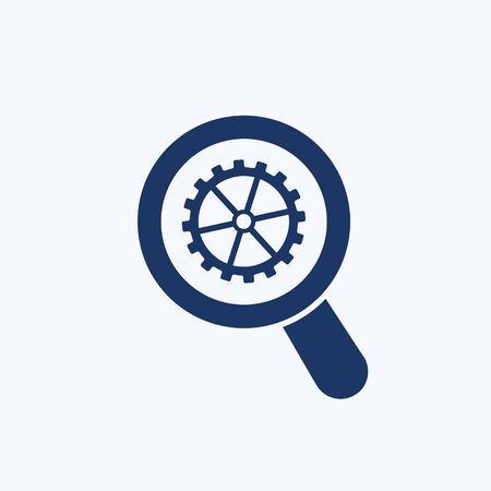 Searching engine vector icon designのイラスト素材