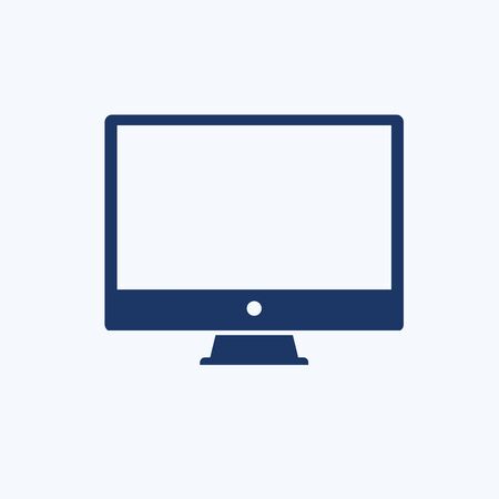 Computer desktop icon vector designのイラスト素材