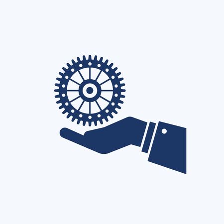Gear icon vector designのイラスト素材