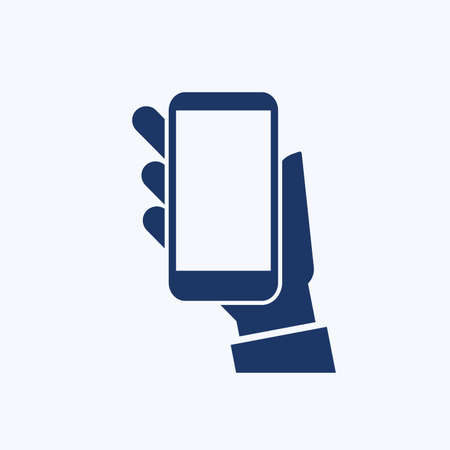 Mobile phone vector icon designのイラスト素材