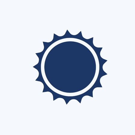Sun vector icon set designのイラスト素材