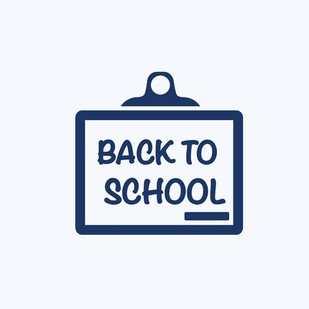 Back to school icon vector designのイラスト素材