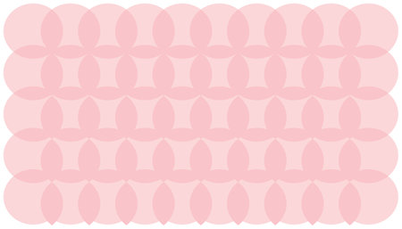 Illustration of a pink and yellow polka dot background with copy space. pink background with rhombus and gold ornament, Template abstract background design elementのイラスト素材