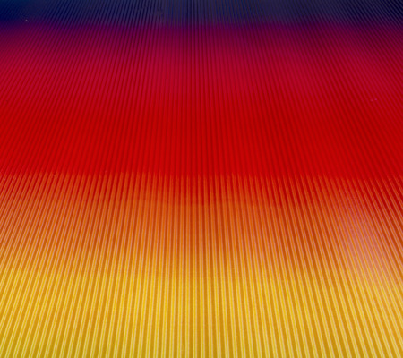 smooth transitions from yellow to red and from red toの写真素材