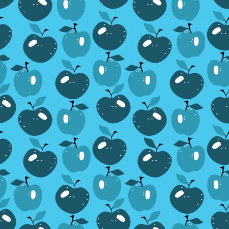 apple - seamless patternのイラスト素材