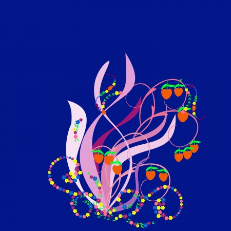 Valentine`s day cardのイラスト素材