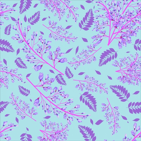 Floral - seamless patternのイラスト素材