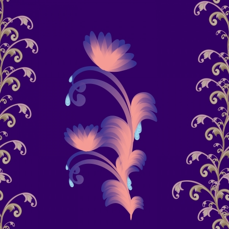 eps10 vector floral design   abstract backgroundのイラスト素材