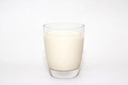 Glass of Milk seriesの写真素材