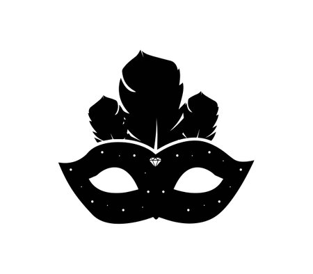 vector mask brazilian carnival eventのイラスト素材