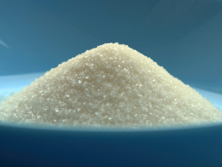 sugar sand in a plate texture background