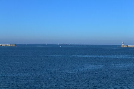 Sevastopol Crimea view of the exit from the artillery bayの写真素材