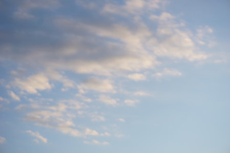 sky and cloudsの写真素材