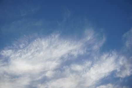 sky and cloudsの写真素材