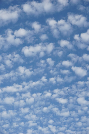 Sky and clouds on a sunny dayの写真素材