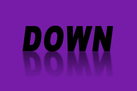 Background material with down charactersの写真素材