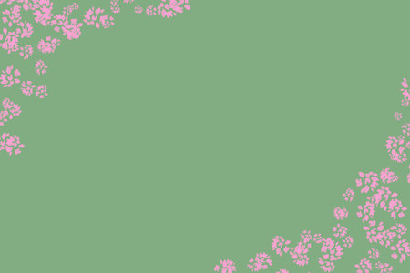 Japanese style image frame background materialの写真素材
