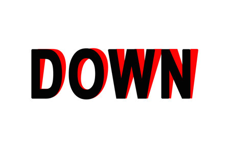 Background material with the word downの写真素材