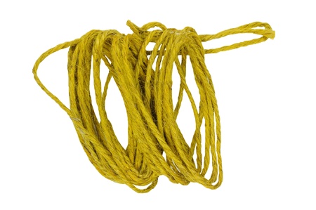 Hemp for rope, tie things. Knitting things.の写真素材
