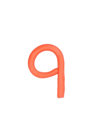 Clay figures for learning. And child development.の写真素材