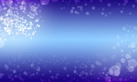 abstract blue bokeh backgroundの写真素材