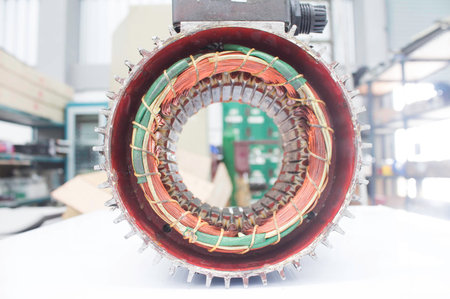 Motor structureの写真素材