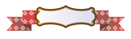 Vector ribbonのイラスト素材