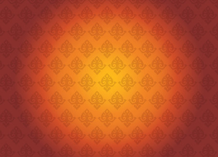 vintage background abstract illustration orange and red toneのイラスト素材