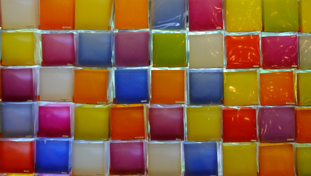 Caldle wallの写真素材