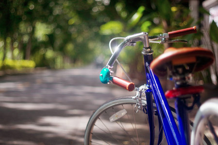 vintage bicycleの写真素材