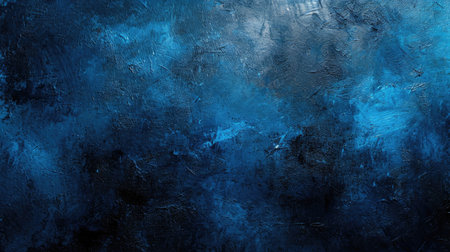 Blue and black abstract bakground, grunge backgroundの素材