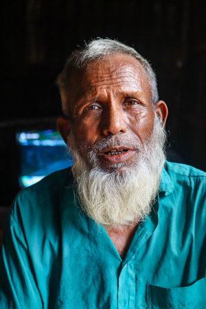 August 14, 2018, Chittagong Polytechnic Institute, Chittagong, Bangladesh. An old name sitting in a...