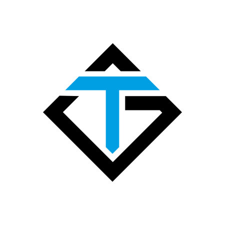 Vector Of Title Tg Or Gt Letter Logo Id Royalty Free Image Stocklib