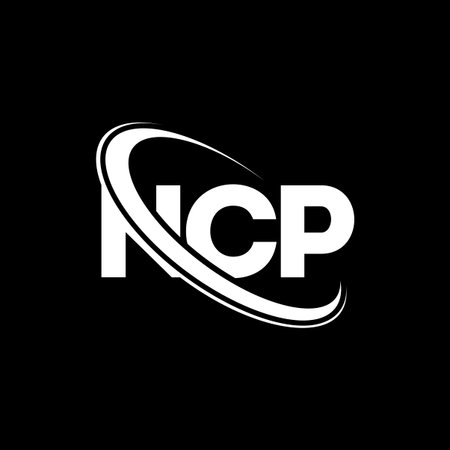 NCP logo. NCP letter. NCP letter logo design. Initials NCP logo linked with circle and uppercase monogram logo. NCP typography for technology, business and real estate brand.
