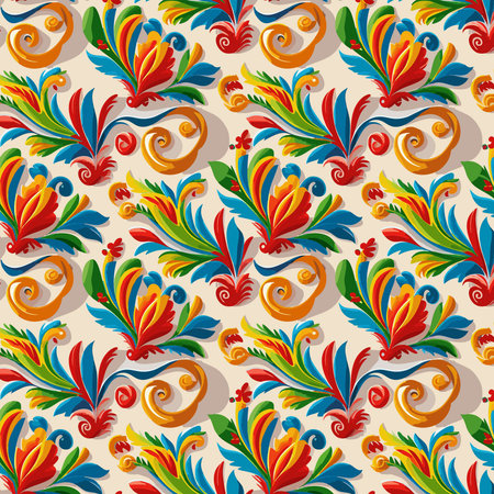 Flower pattern with leaves. Floral bouquets flower compositions. Floral pattern
