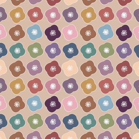 Flower pattern with leaves. Floral bouquets flower compositions. Floral patternのイラスト素材