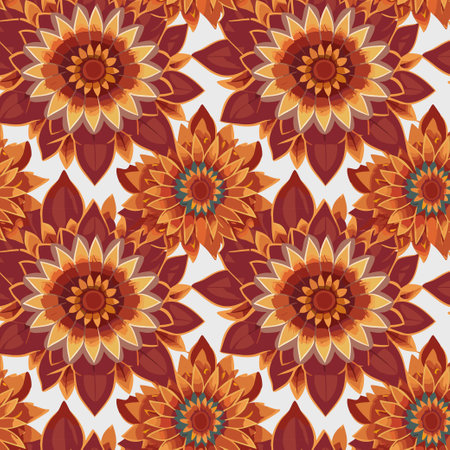 Flower pattern with leaves. Floral bouquets flower compositions. Floral patternのイラスト素材