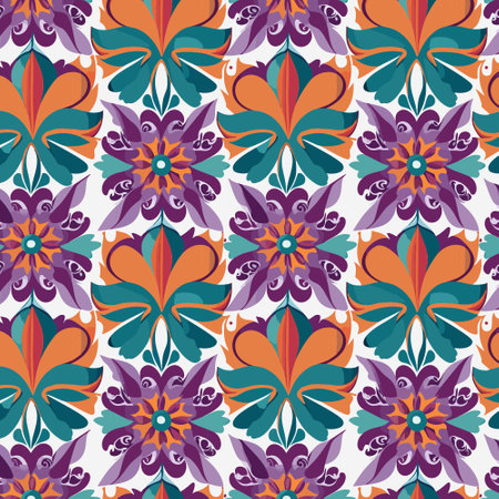 Flower pattern with leaves floral bouquets flower compositions floral patternのイラスト素材