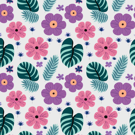 Pattern art design. Flower pattern with leaves. Floral bouquets. Flower compositions. Floral pattern