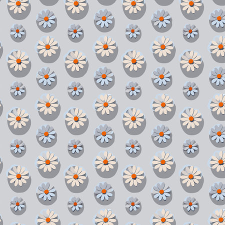 Pattern art design. Flower pattern with leaves. Floral bouquets. Flower compositions. Floral patternのイラスト素材
