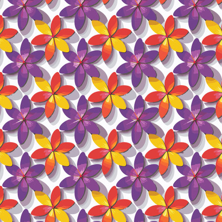 Pattern art design. Flower pattern with leaves. Floral bouquets. Flower compositions. Floral patternのイラスト素材