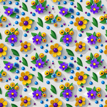 Florals pattern design for cloth, t shirt, pillowcase. Flower pattern with leaves. Floral bouquets flower compositions. Floral patternのイラスト素材