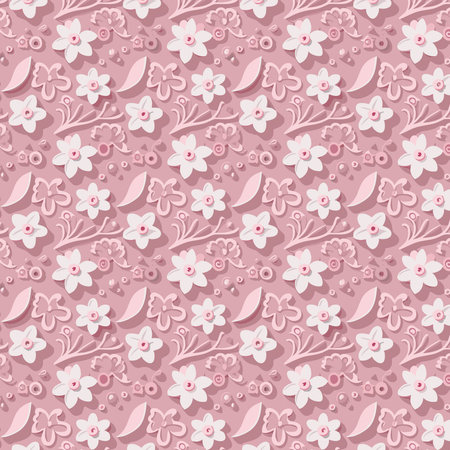 Florals pattern design for cloth, t shirt, pillowcase. Flower pattern with leaves. Floral bouquets flower compositions. Floral patternのイラスト素材